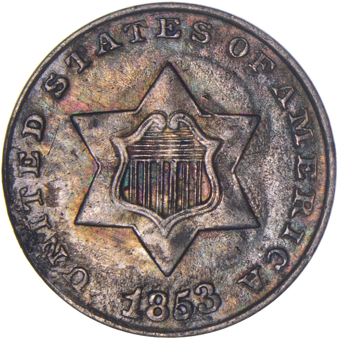 1853-3CS-Three-Cent-Silver-Fishscale-Variety-1